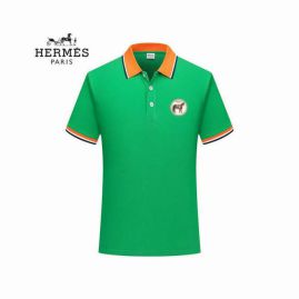 Picture of Hermes Polo Shirt Short _SKUHermesPoloShortm-3xl25t0420457